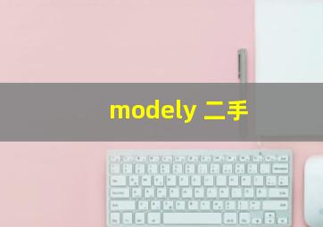 modely 二手